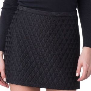 NEW MAURO GRIFONI Mini Quilted Skirt Size IT 42/S